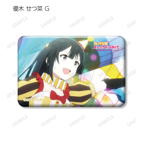 『ラブライブ!虹ヶ咲学園スクールアイドル同好会』トレーディング 優木 せつ菜 場面写スクエア缶バッジ(単位/BOX)【202503再販】