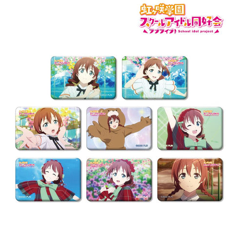 『ラブライブ!虹ヶ咲学園スクールアイドル同好会』トレーディング エマ・ヴェルデ 場面写スクエア缶バッジ(単位/BOX)【202503再販】