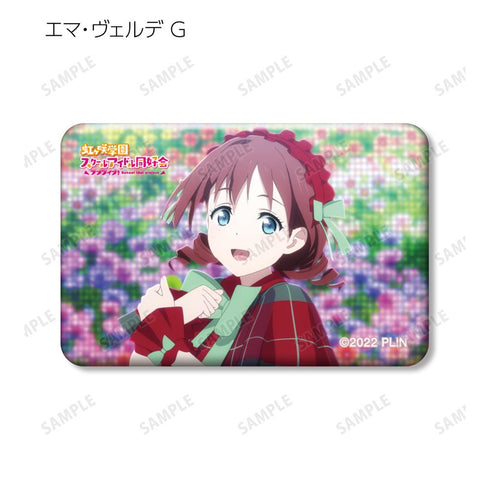 『ラブライブ!虹ヶ咲学園スクールアイドル同好会』トレーディング エマ・ヴェルデ 場面写スクエア缶バッジ(単位/BOX)【202503再販】