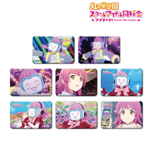 『ラブライブ!虹ヶ咲学園スクールアイドル同好会』トレーディング 天王寺 璃奈 場面写スクエア缶バッジ(単位/BOX)【202503再販】