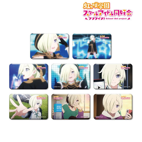 『ラブライブ!虹ヶ咲学園スクールアイドル同好会』トレーディング ミア・テイラー 場面写スクエア缶バッジ(単位/BOX)【202503再販】