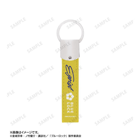『ブルーロック』蜂楽 廻 応援 キーリング付き合皮キーホルダー【202601再販】