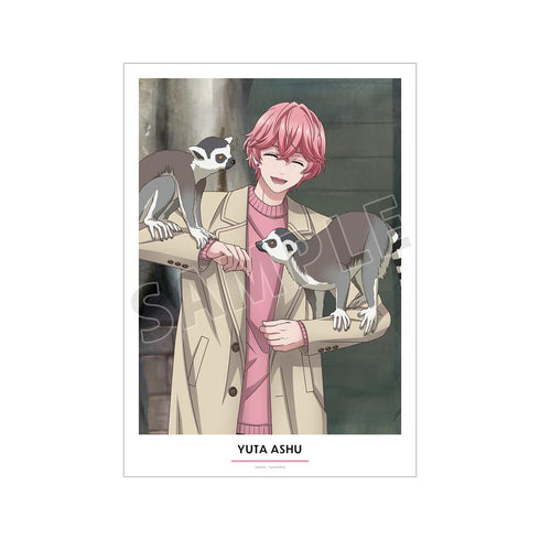 『B-PROJECT ~熱烈*ラブコール~』描き下ろし 阿修 悠太 動物とのふれあいver. A3マット加工ポスター