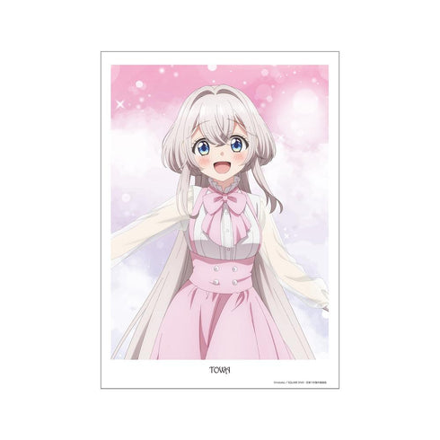 『ワンルーム、日当たり普通、天使つき。』描き下ろし とわ パーティーver. A3マット加工ポスター【202502再販】