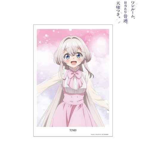 『ワンルーム、日当たり普通、天使つき。』描き下ろし とわ パーティーver. A3マット加工ポスター【202502再販】