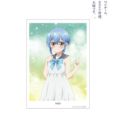 『ワンルーム、日当たり普通、天使つき。』描き下ろし 蔓深ひすい パーティーver. A3マット加工ポスター【202502再販】