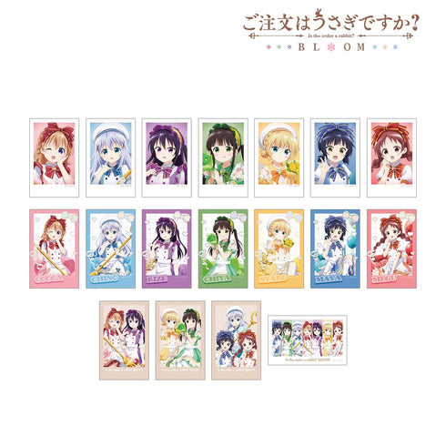 『ご注文はうさぎですか? BLOOM』描き下ろし お座りケーキver. トレーディングインスタントカメラ風イラストカード(単位/BOX)【202507再販】