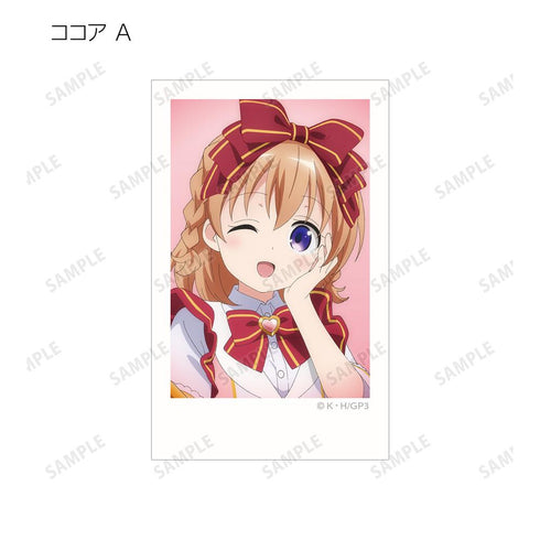 『ご注文はうさぎですか? BLOOM』描き下ろし お座りケーキver. トレーディングインスタントカメラ風イラストカード(単位/BOX)【202507再販】