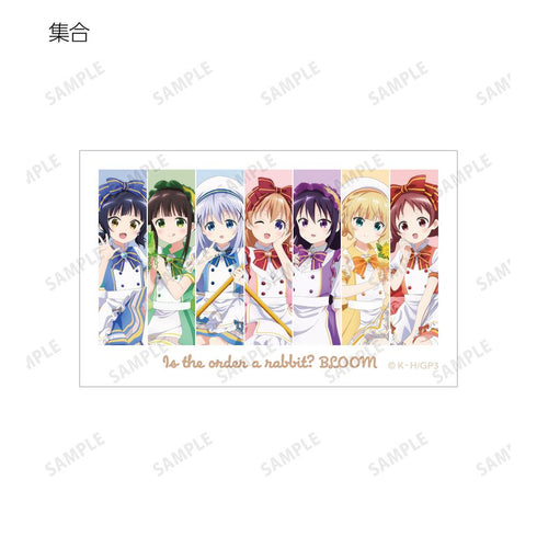 『ご注文はうさぎですか? BLOOM』描き下ろし お座りケーキver. トレーディングインスタントカメラ風イラストカード(単位/BOX)【202507再販】