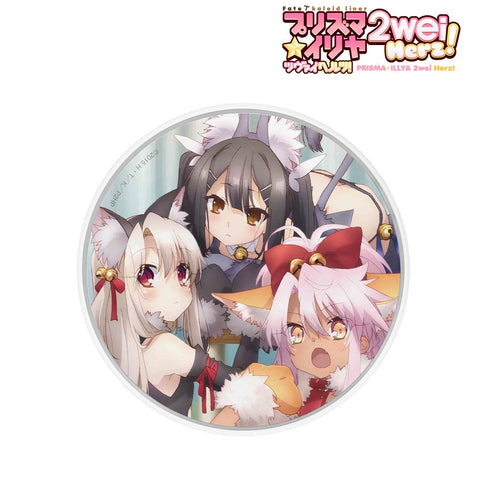 『Fate/kaleid liner プリズマ☆イリヤ ツヴァイ ヘルツ!』イリヤ&美遊&クロエ サークル型Qi対応ワイヤレス充電器