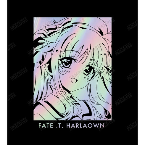 『魔法少女リリカルなのはシリーズ』描き下ろし フェイト・T・ハラオウン 吹奏楽ver. ホログラムTシャツレディース