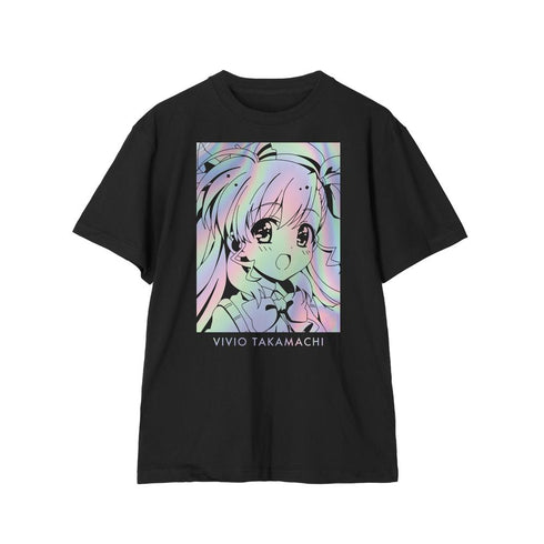 『魔法少女リリカルなのはシリーズ』描き下ろし 高町ヴィヴィオ 吹奏楽ver. ホログラムTシャツレディース【202506再販】