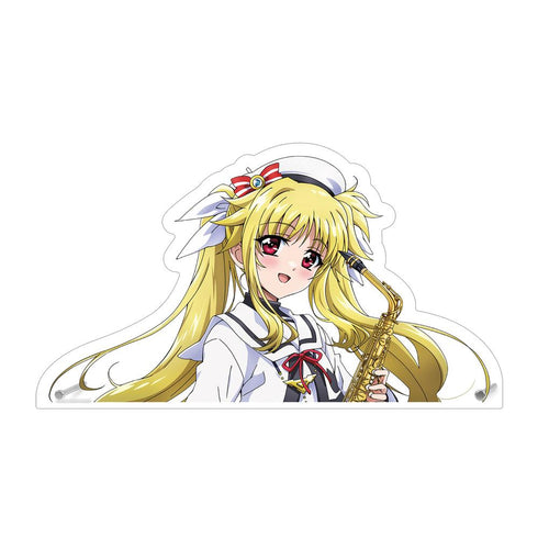 『魔法少女リリカルなのはシリーズ』描き下ろし フェイト・T・ハラオウン 吹奏楽ver. 特大ダイカットアクリルパネル【202506再販】