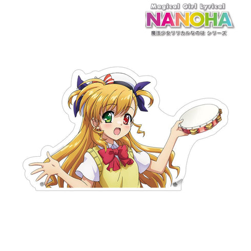 『魔法少女リリカルなのはシリーズ』描き下ろし 高町ヴィヴィオ 吹奏楽ver. 特大ダイカットアクリルパネル【202506再販】