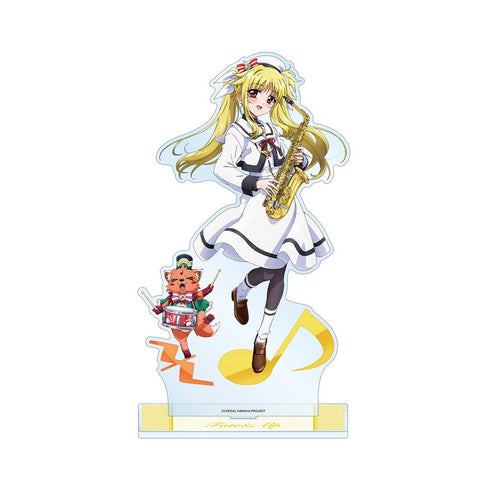 『魔法少女リリカルなのはシリーズ』描き下ろし フェイト・T・ハラオウン&アルフ 吹奏楽ver. 特大アクリルスタンド【202506再販】