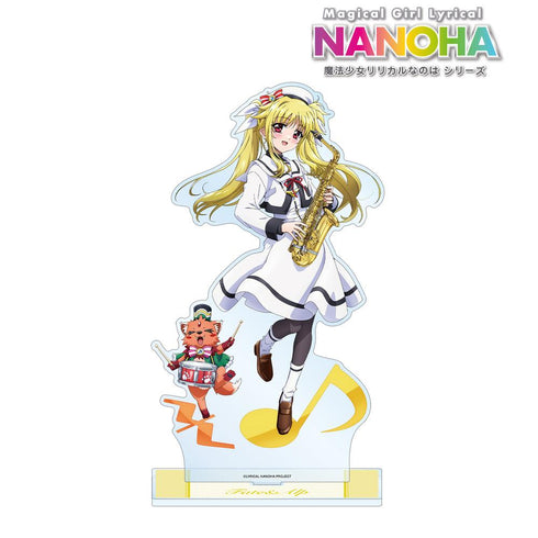 『魔法少女リリカルなのはシリーズ』描き下ろし フェイト・T・ハラオウン&アルフ 吹奏楽ver. 特大アクリルスタンド【202506再販】