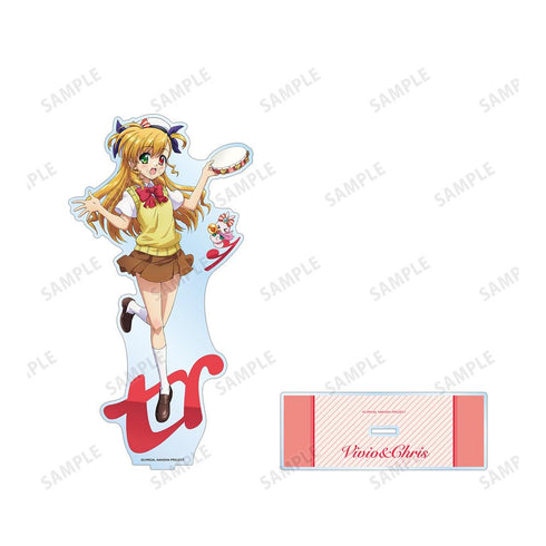 『魔法少女リリカルなのはシリーズ』描き下ろし 高町ヴィヴィオ&クリス 吹奏楽ver. 特大アクリルスタンド