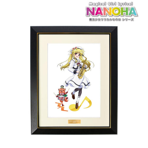 『魔法少女リリカルなのはシリーズ』描き下ろし フェイト・T・ハラオウン&アルフ 吹奏楽ver. キャラファイングラフ【202506再販】