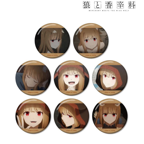 『狼と香辛料 MERCHANT MEETS THE WISE WOLF』トレーディング ホロ 場面写缶バッジ(単位/BOX)【202603再販】