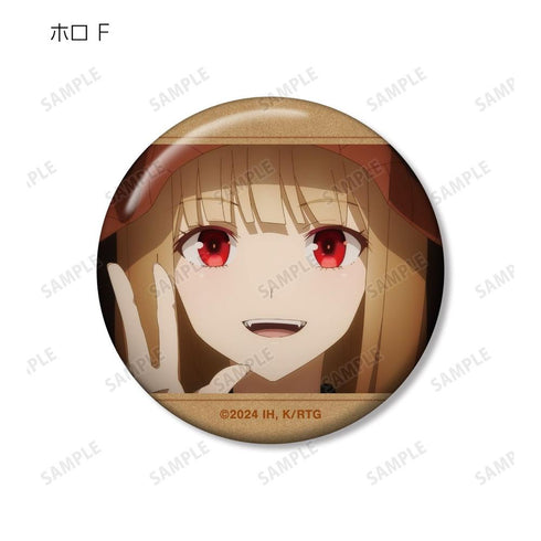 『狼と香辛料 MERCHANT MEETS THE WISE WOLF』トレーディング ホロ 場面写缶バッジ(単位/BOX)【202603再販】