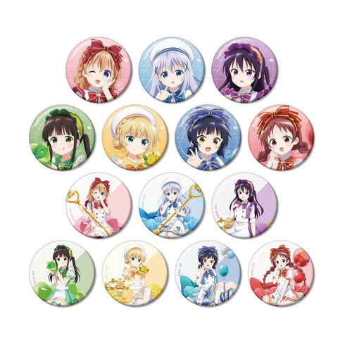 『ご注文はうさぎですか? BLOOM』描き下ろし お座りケーキver. トレーディング缶バッジ(単位/BOX)【202507再販】