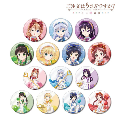 『ご注文はうさぎですか? BLOOM』描き下ろし お座りケーキver. トレーディング缶バッジ(単位/BOX)