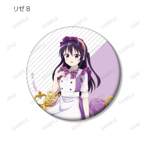 『ご注文はうさぎですか? BLOOM』描き下ろし お座りケーキver. トレーディング缶バッジ(単位/BOX)【202507再販】