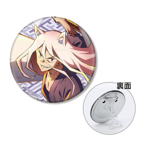 『戦国妖狐』迅火 精霊転化 3WAY缶バッジ