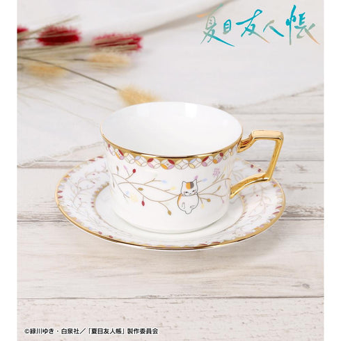 『夏目友人帳』ノリタケコラボ ニャンコ先生 カップ&ソーサー