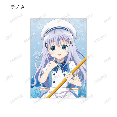 『ご注文はうさぎですか? BLOOM』描き下ろし お座りケーキver. トレーディングブロマイド(単位/BOX)