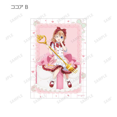 『ご注文はうさぎですか? BLOOM』描き下ろし お座りケーキver. トレーディングブロマイド(単位/BOX)