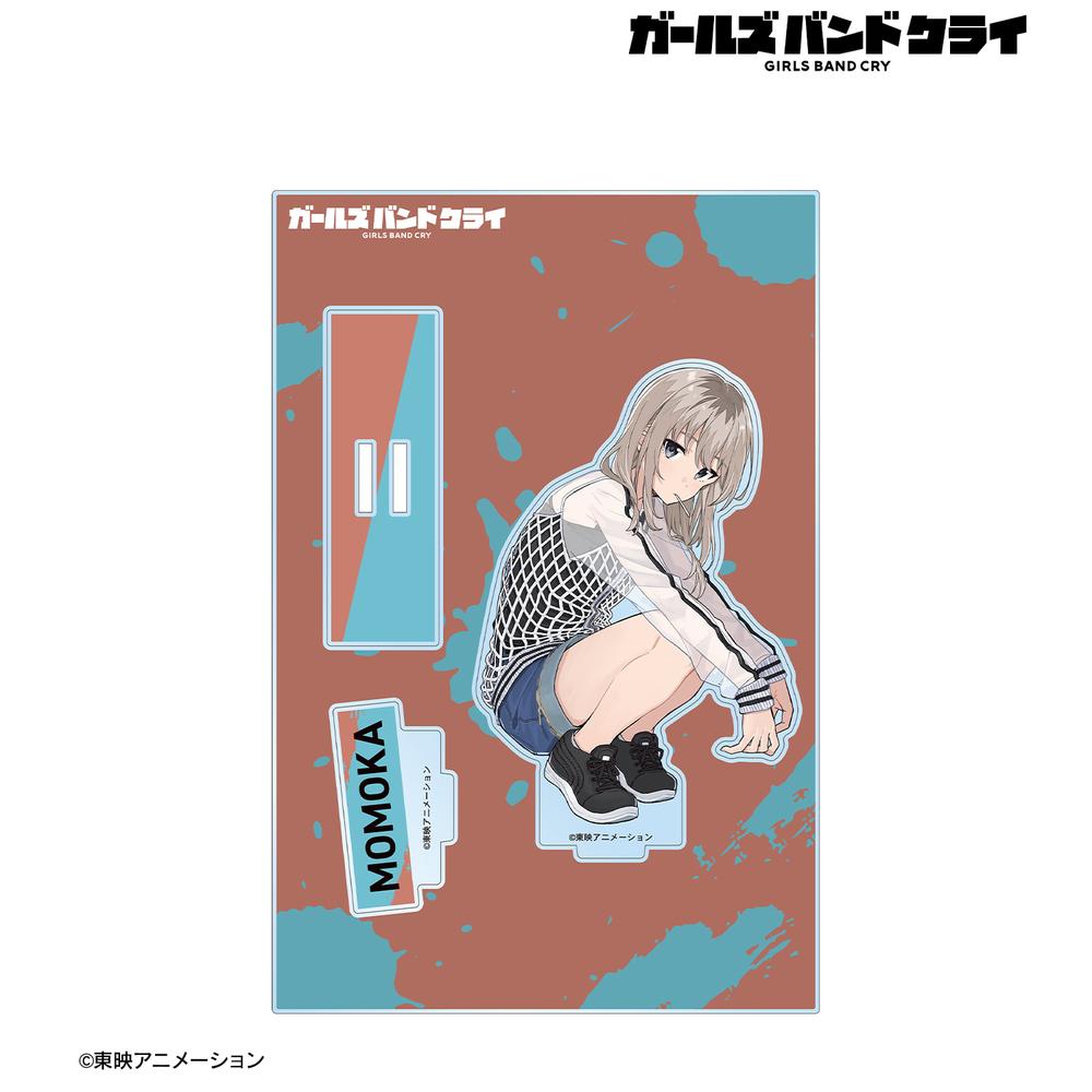 ガールズバンドクライ 凛音の理 サテンシール チラシ 河原木桃香 ガールズバンドクライ 凛音の理 サテンシール チラシ 河原木桃香
