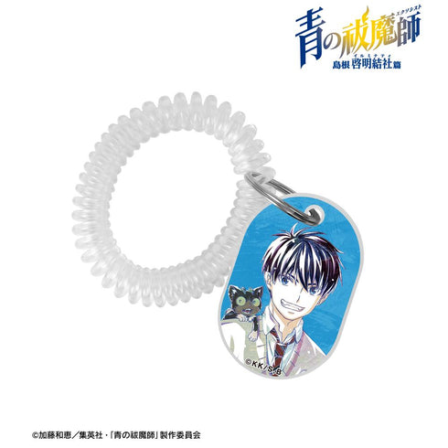 『青の祓魔師 島根啓明結社篇』奥村 燐&クロ Ani-Art ロッカーキー風アクリルキーホルダー