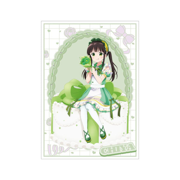 『ご注文はうさぎですか? BLOOM』描き下ろし 千夜 お座りケーキver. A3マット加工ポスター【202507再販】