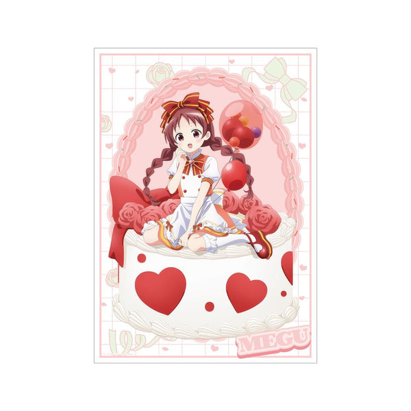 『ご注文はうさぎですか? BLOOM』描き下ろし メグ お座りケーキver. A3マット加工ポスター【202507再販】
