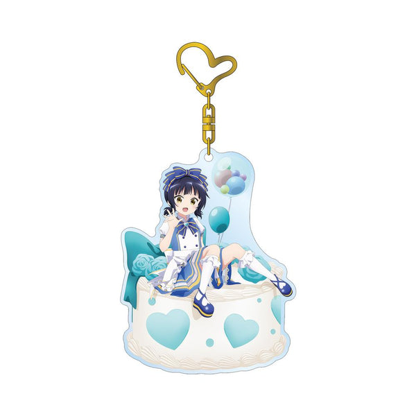 『ご注文はうさぎですか? BLOOM』描き下ろし マヤ お座りケーキver. BIGアクリルキーホルダー【202507再販】