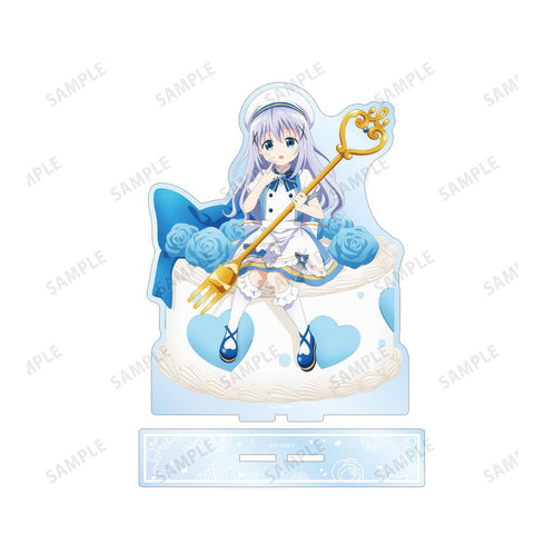 『ご注文はうさぎですか? BLOOM』描き下ろし チノ お座りケーキver. BIGアクリルスタンド【202507再販】