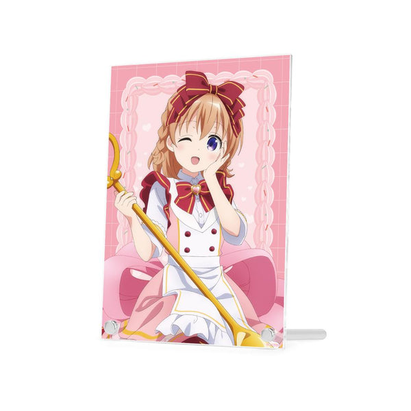 『ご注文はうさぎですか? BLOOM』描き下ろし ココア お座りケーキver. A5アクリルパネル【202507再販】