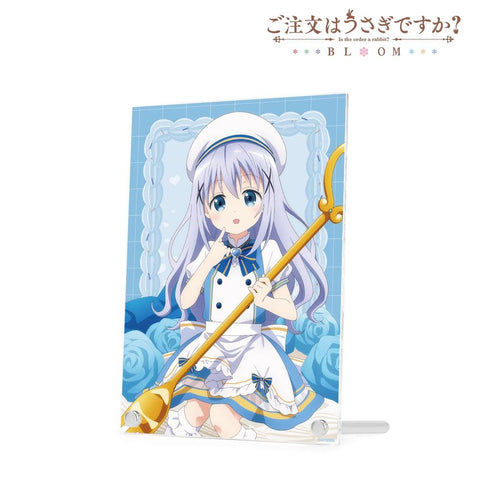 『ご注文はうさぎですか? BLOOM』描き下ろし チノ お座りケーキver. A5アクリルパネル【202604再販】