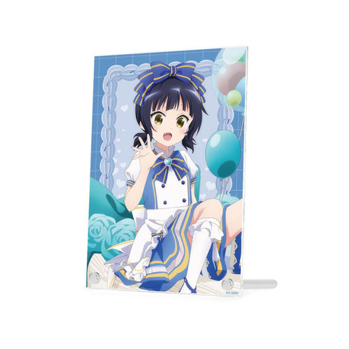 『ご注文はうさぎですか? BLOOM』描き下ろし マヤ お座りケーキver. A5アクリルパネル【202507再販】