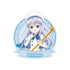 『ご注文はうさぎですか? BLOOM』描き下ろし チノ お座りケーキver. トラベルステッカー