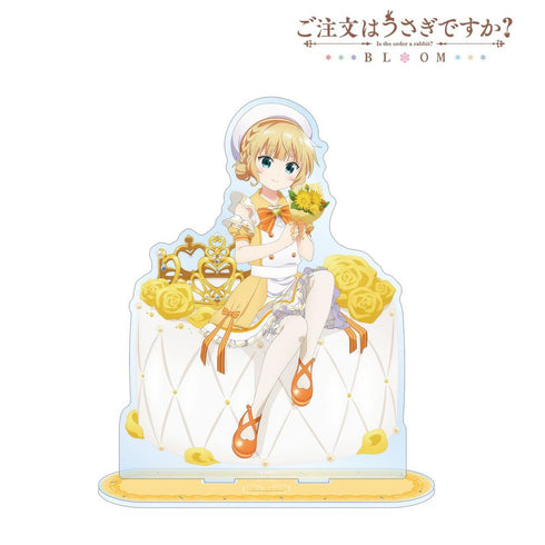 《是兔子吗?BLOOM》全新绘制 莎洛 坐姿蛋糕版 特大亚克力立牌【202604再版】