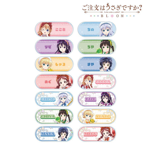 『ご注文はうさぎですか? BLOOM』描き下ろし お座りケーキver. トレーディングアクリルネームプレート(単位/BOX)