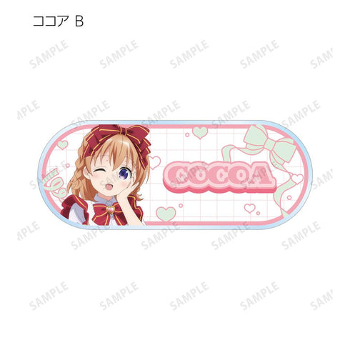 『ご注文はうさぎですか? BLOOM』描き下ろし お座りケーキver. トレーディングアクリルネームプレート(単位/BOX)【202507再販】