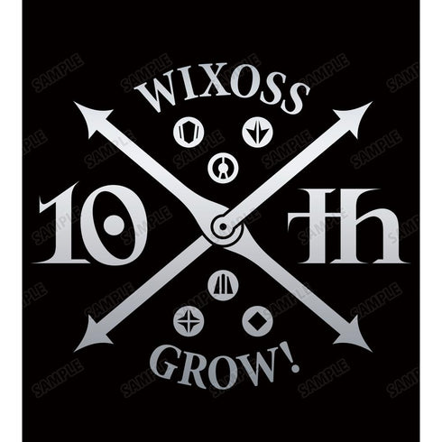 『ウィクロス(WIXOSS)』10周年ロゴ パーカーメンズ