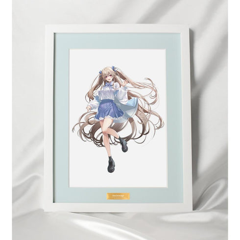 『アズールレーン』描き起こし アンカレッジ サマーファッションver. キャラファイングラフ