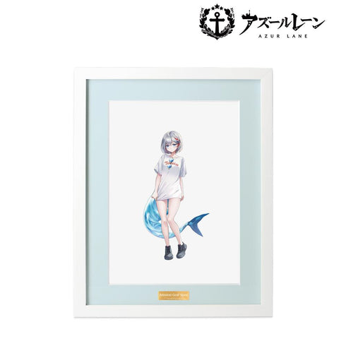 『アズールレーン』描き起こし アドミラル・グラーフ・シュペー サマーファッションver. キャラファイングラフ