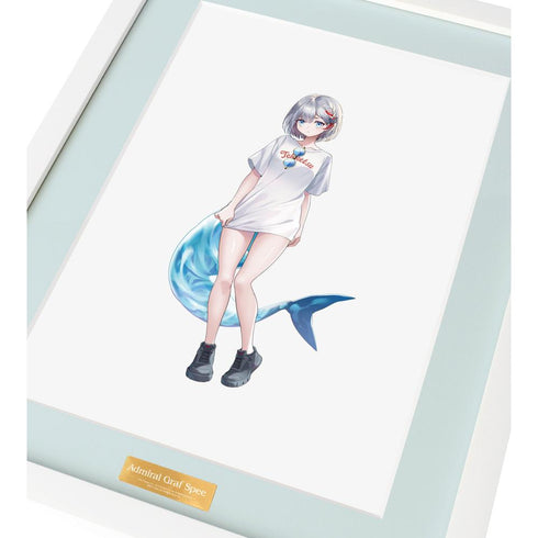 『アズールレーン』描き起こし アドミラル・グラーフ・シュペー サマーファッションver. キャラファイングラフ