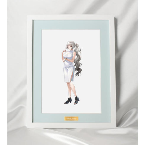 『アズールレーン』描き起こし ヴィットリオ・ヴェネト サマーファッションver. キャラファイングラフ