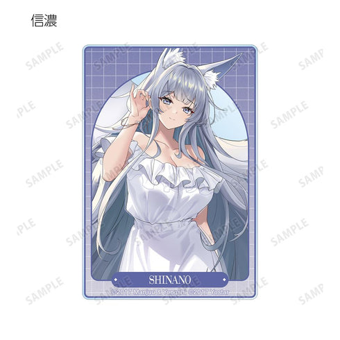 『アズールレーン』描き起こし サマーファッションver. トレーディングアクリルカード(単位/BOX)